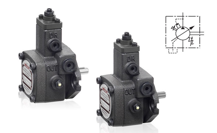PVF-8-12-15-20 PVF-12-35-10 Anson Hydraulic Variable Vane Pump